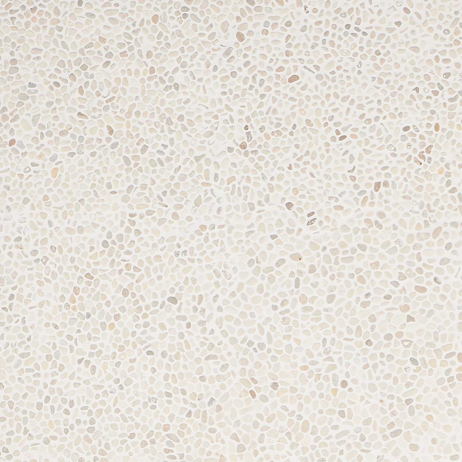 Pebblestone Lovina White Micro Natural Stone 