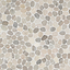 Pebblestone Prambanan Grey Sliced Round Natural Stone Honed Pebble Tile