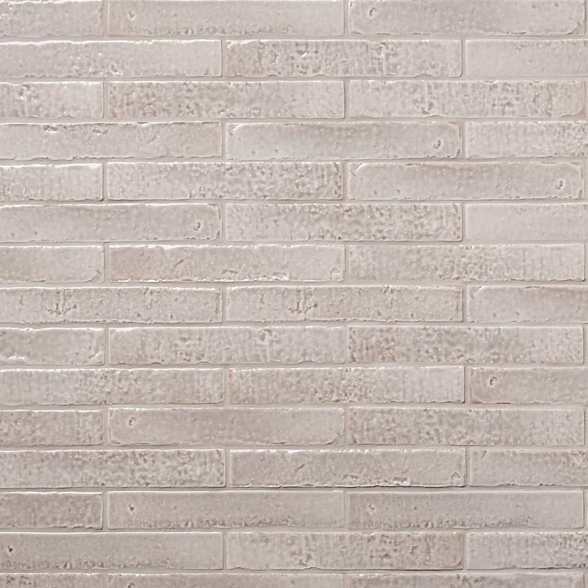 Artist Agata Gray 1.5x9 Crackled Glossy Ceramic Tile 