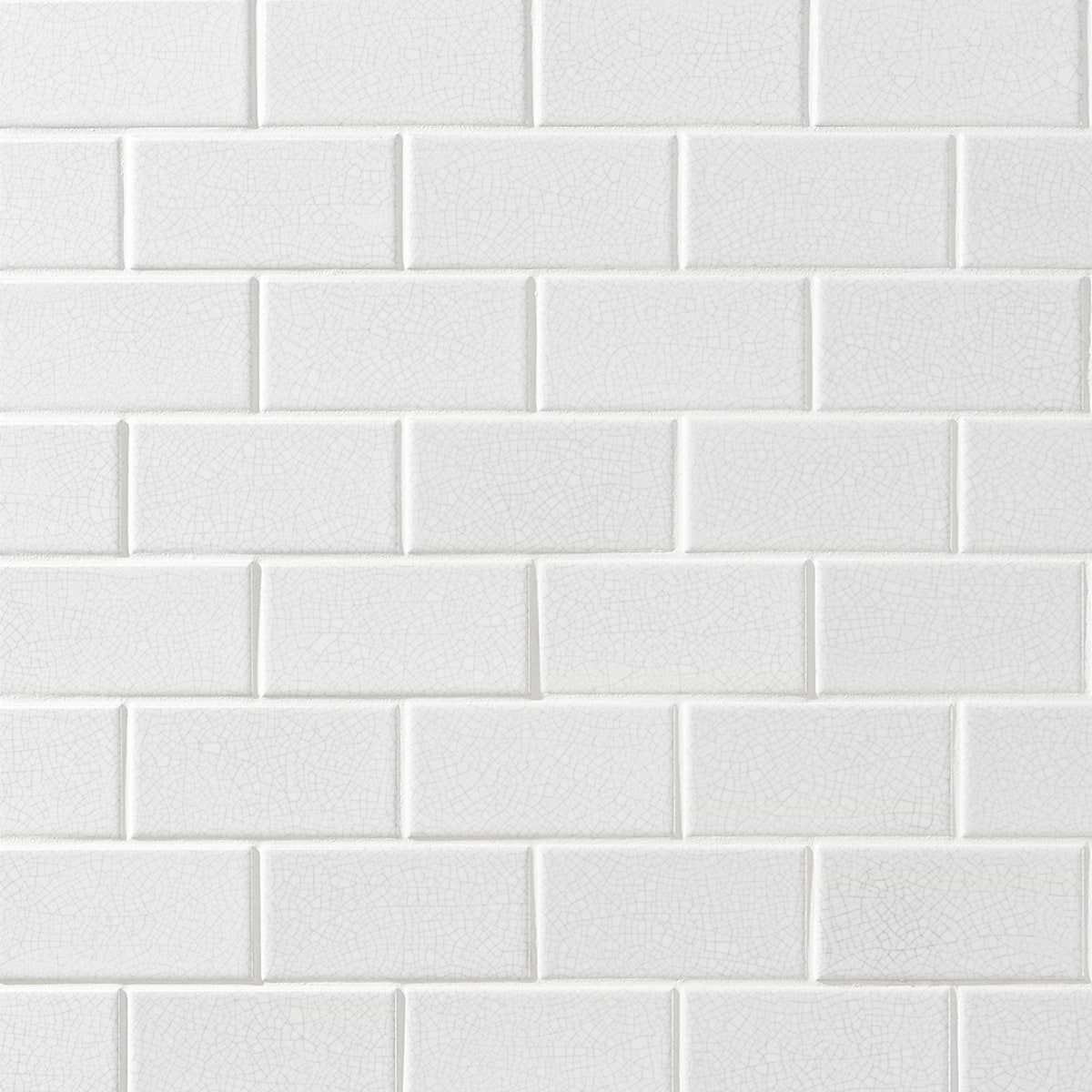 Craquelure Vintage White 3x6 