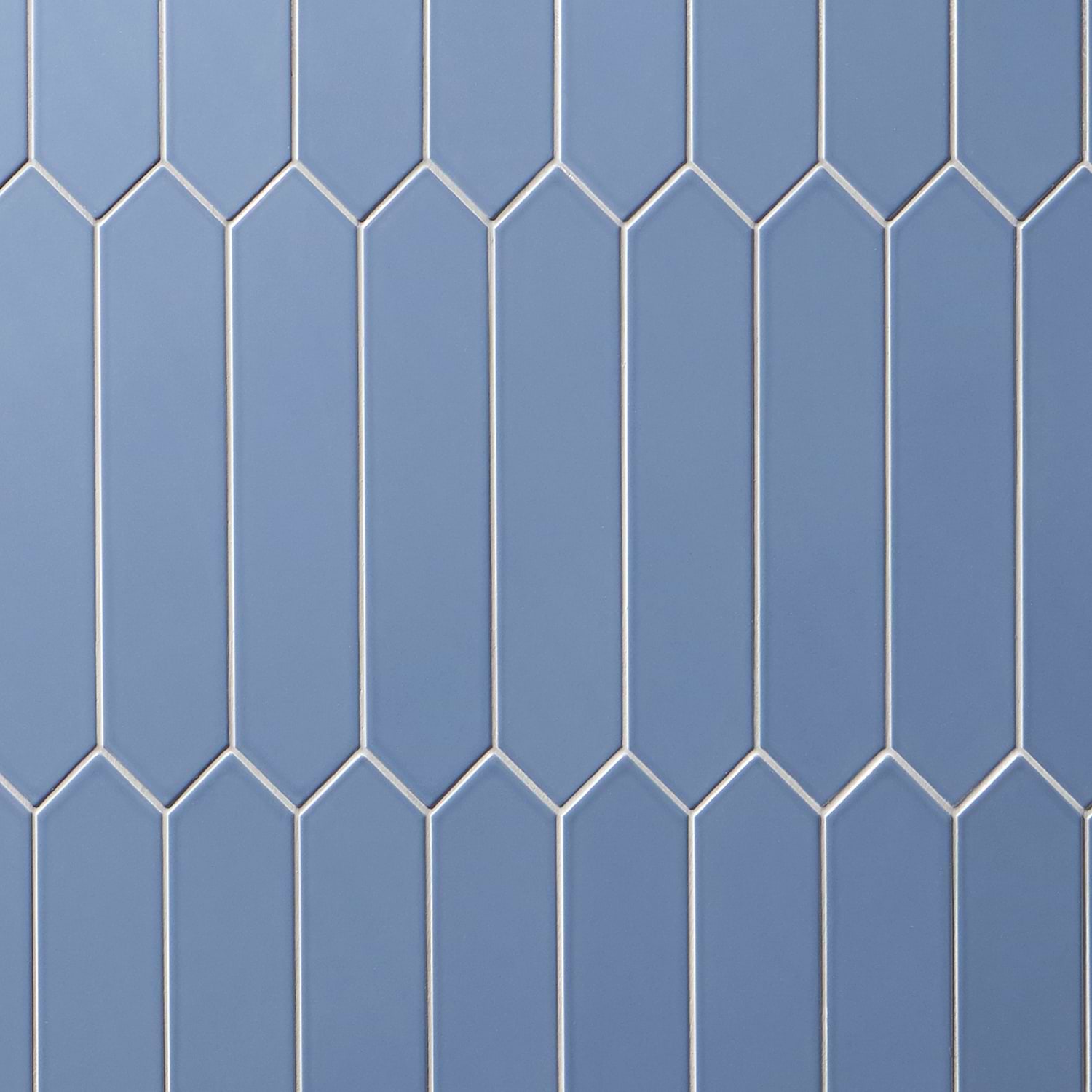 Clark Marine Blue 3x12 Picket Polished Ceramic Wall Tile