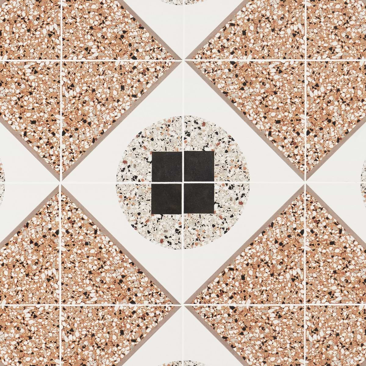 Frammenti Deco Terracotta 8x8 