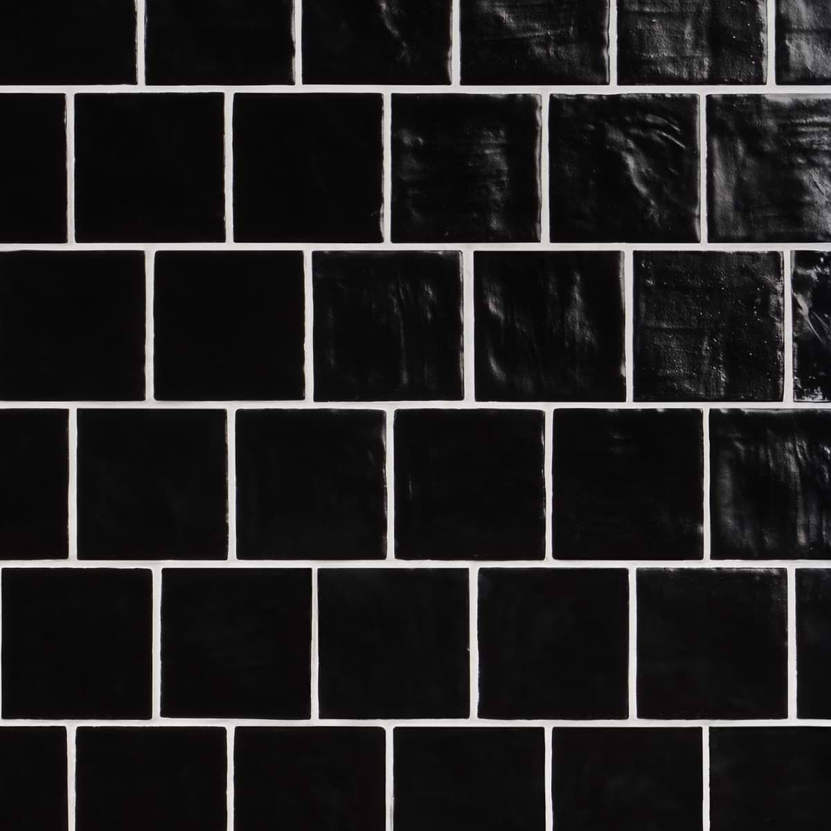 Myorka Black 4x4 Mixed Finish Ceramic