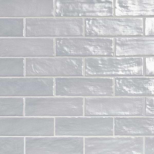 Myorka Blue 2x8 Mixed Finish Ceramic