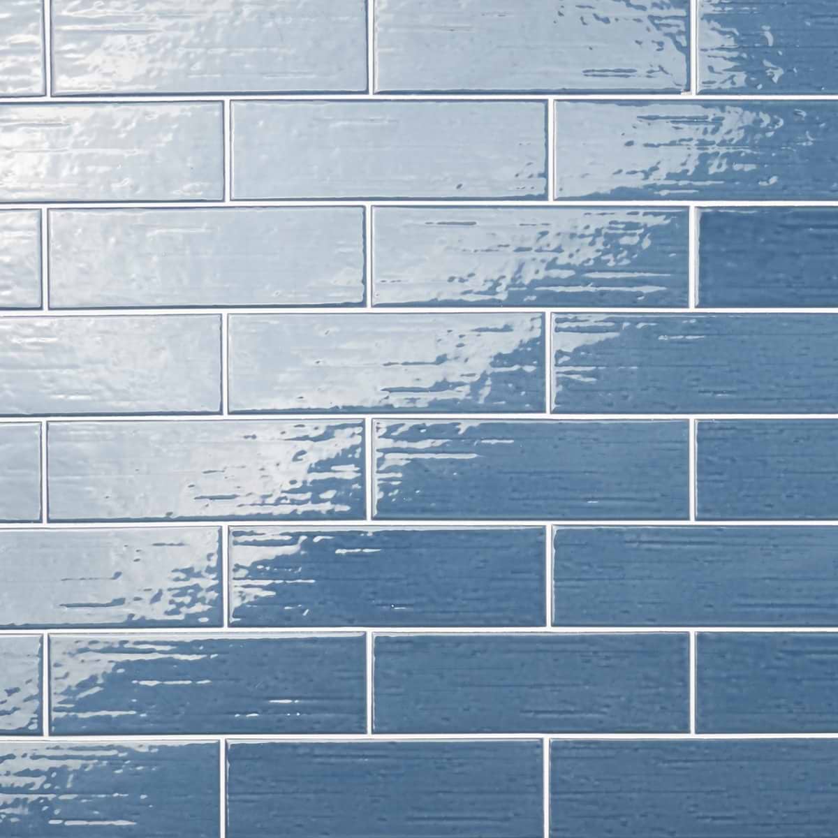 Shop Una Blue Polished 3x9 | SohoStudioCorp.com
