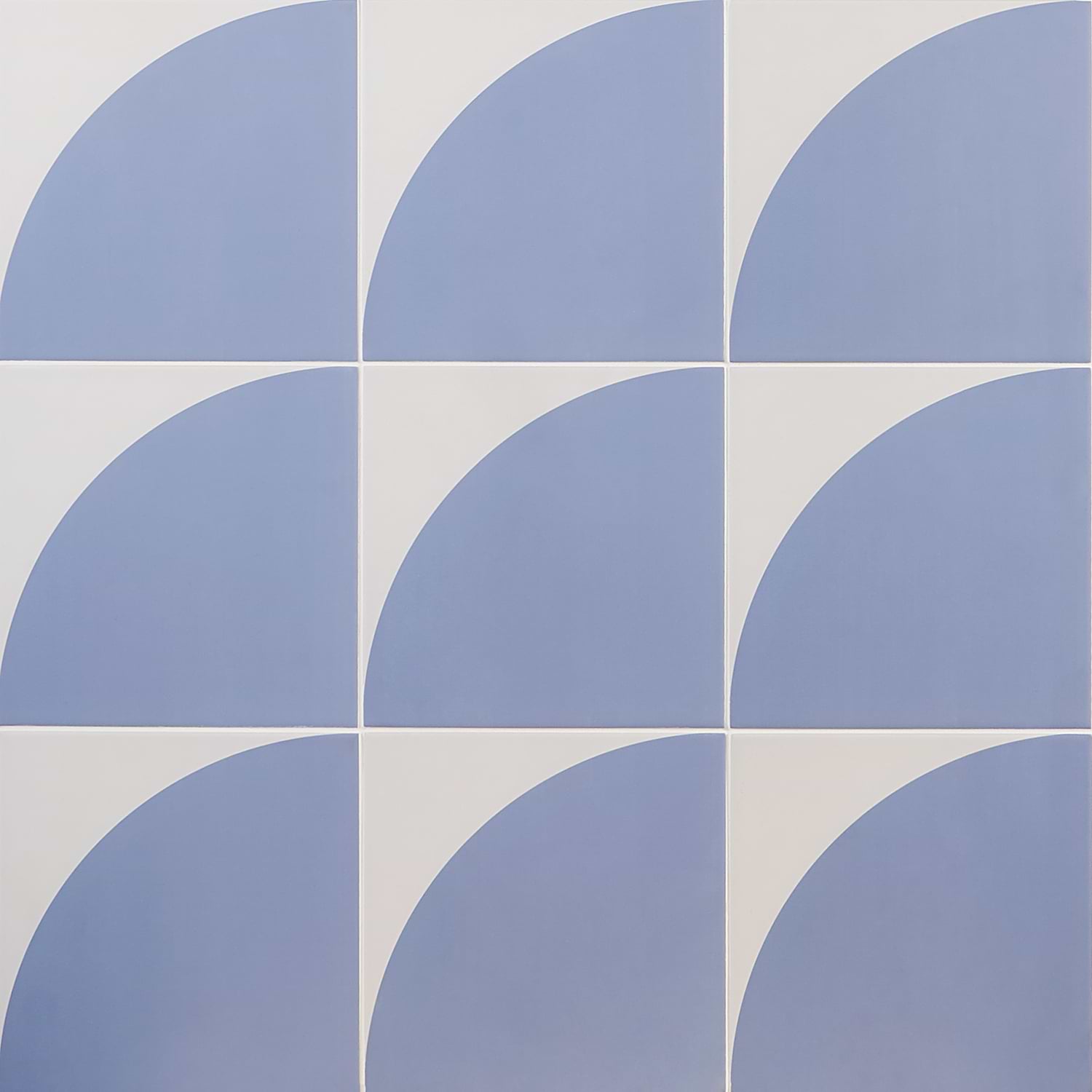 Stacy Garcia Maddox Deco Floor Azul 8x8 Matte Porcelain