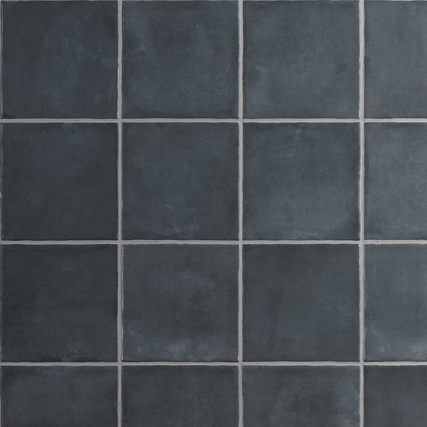 Paula Purroy Como Steel Blue 5x5 Matte Ceramic Tile