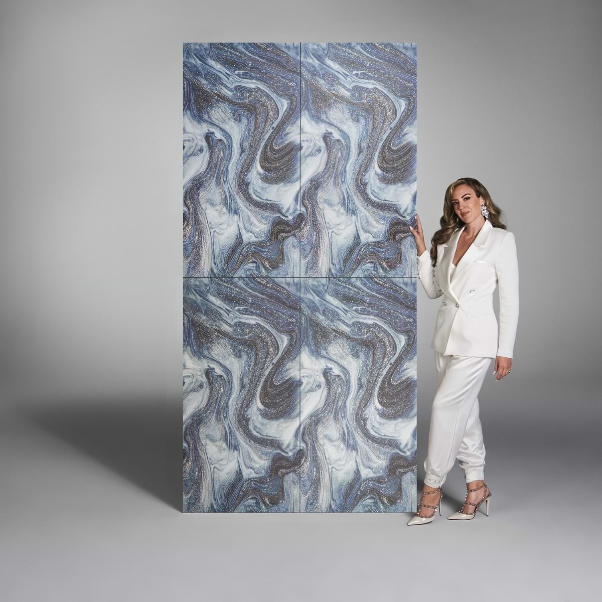 Shop Close Out - Galaxy Deco Blue 24x48 | SohoStudioCorp.com