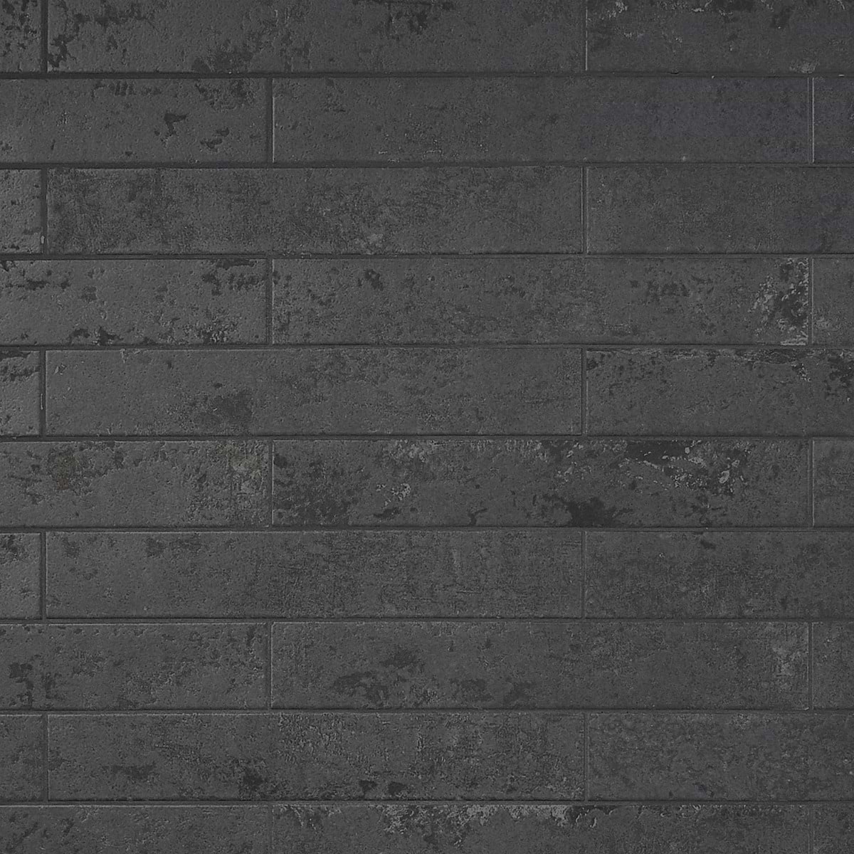 Close Out-Artile Black Gold 2x14 Matte Porcelain Tile 