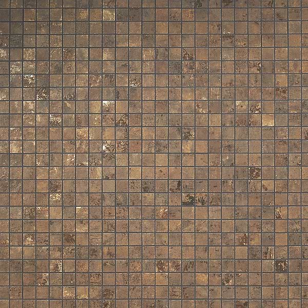 Artile Copper 1x1 Matte Porcelain Mosaic Tile