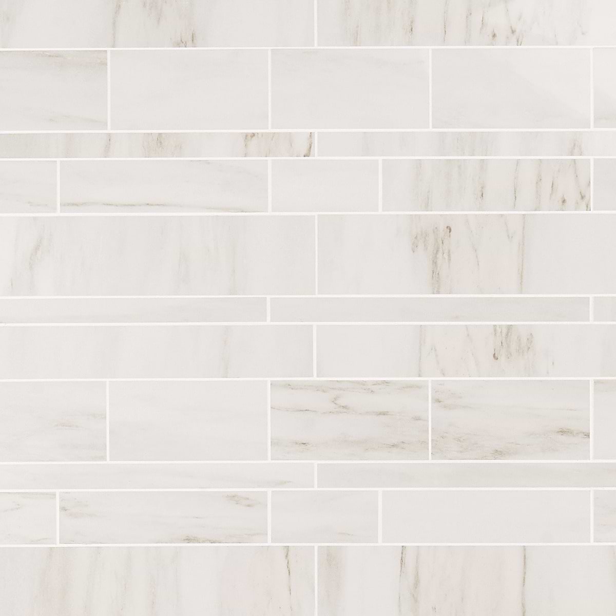Lithe Dolomite Snow Railroad Polished  Porcelain