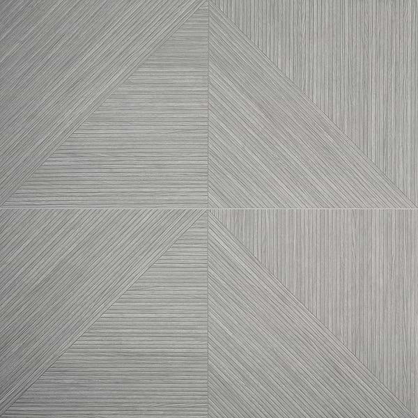 Lounge Gray 24x48 Ribbed Matte Fluted Porcelain Wood Look Tile