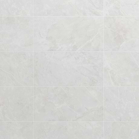 Sidra Cream White 12x24 Marble Look Matte Porcelain Tile