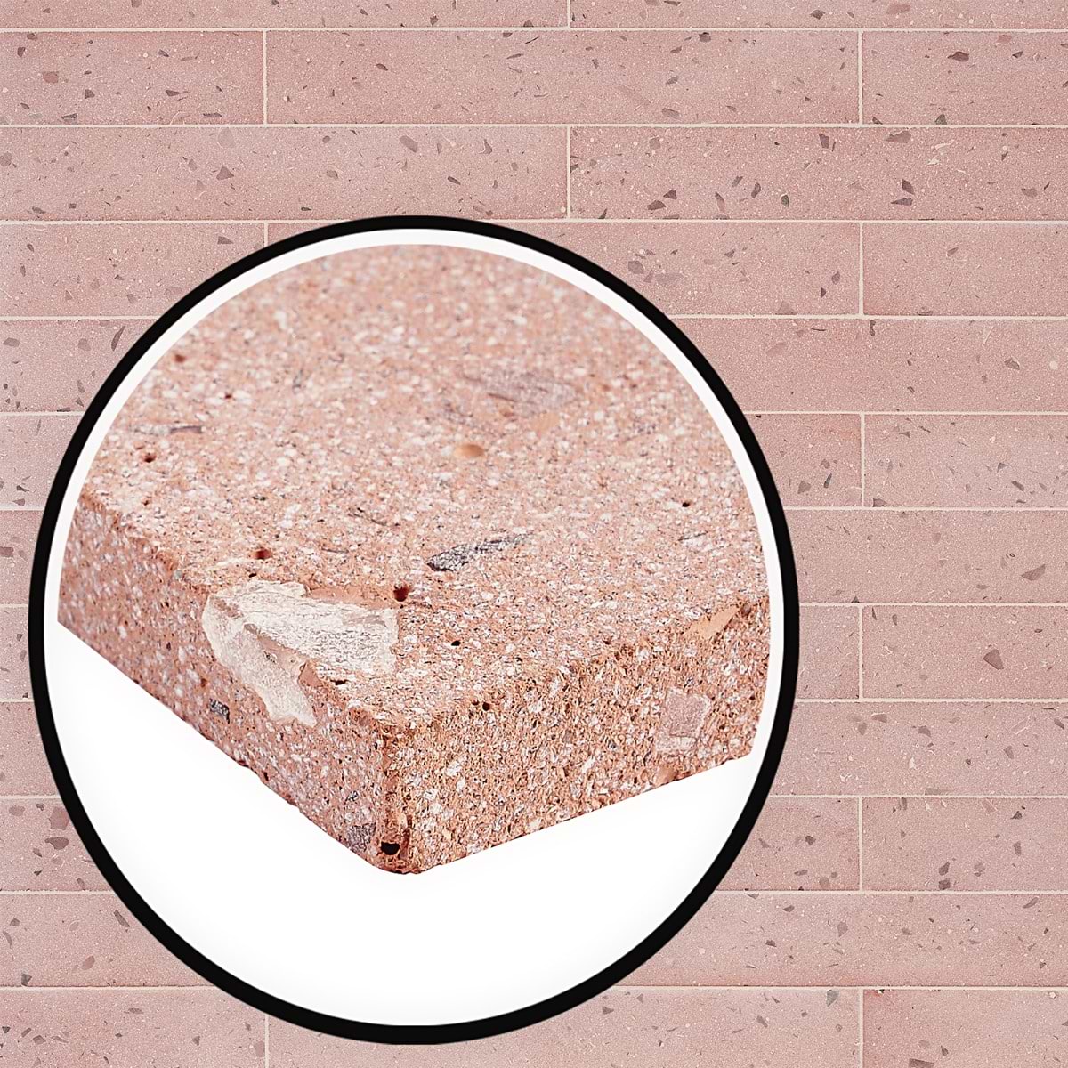 Close Out - Surf Terrazzo Blush 3x16 