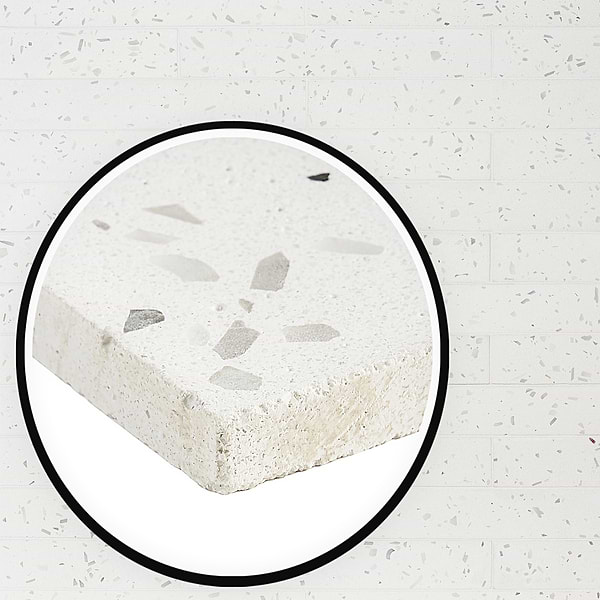 Close Out - Surf Terrazzo White 3x16