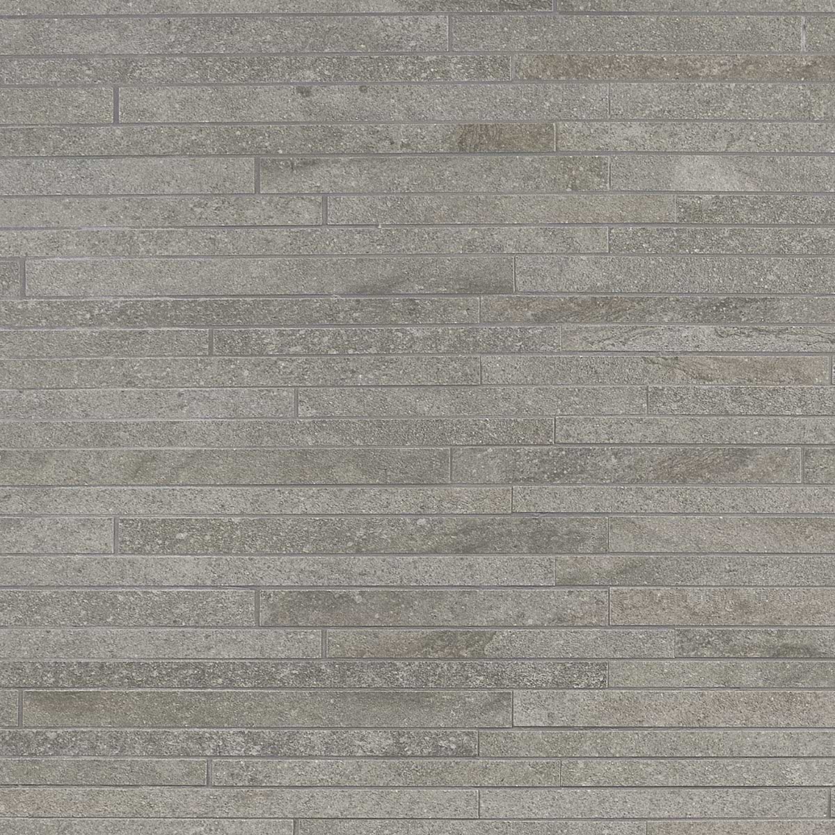 Olympic Gray Thin Strip Mosaic 
