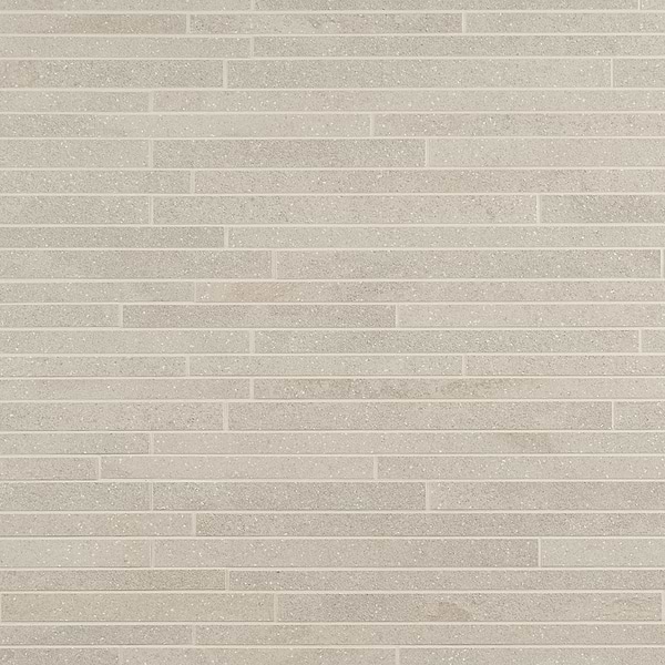 Olympic Linen Thin Strip Mosaic Matte Porcelain