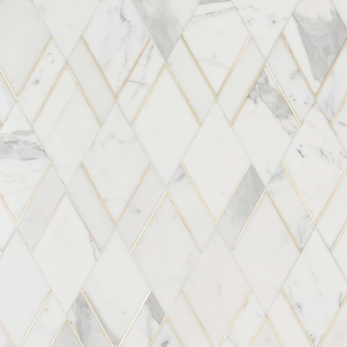 Xena Calacatta - Calacatta Gold & Brass Polished Marble + Brass