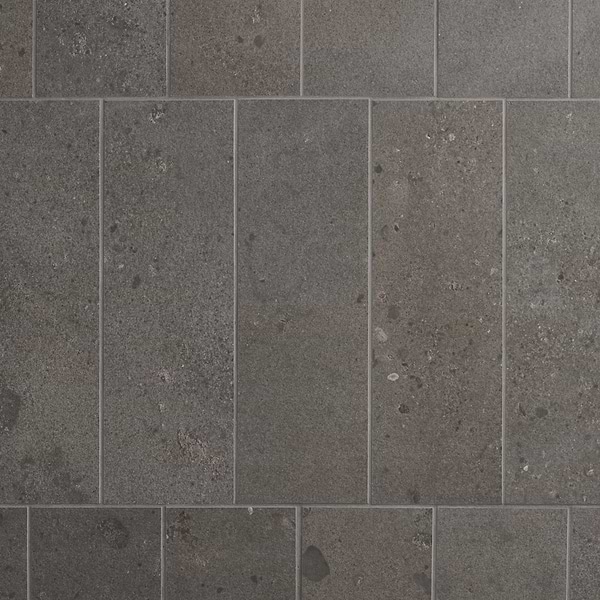 Renoir Petite Antracite Gray 4x12 Matte Porcelain