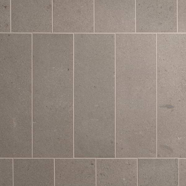 Renoir Petite Taupe Gray 4x12 Matte Porcelain
