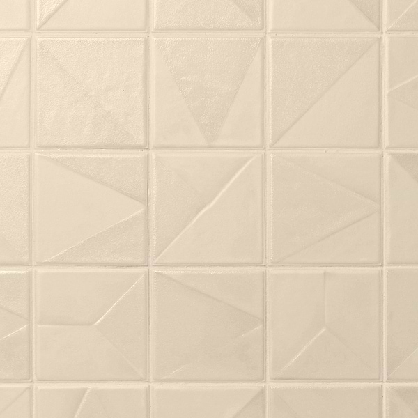 Stacy Garcia Artigo Deco Taupe 5x5 Textured Matte Ceramic Tile