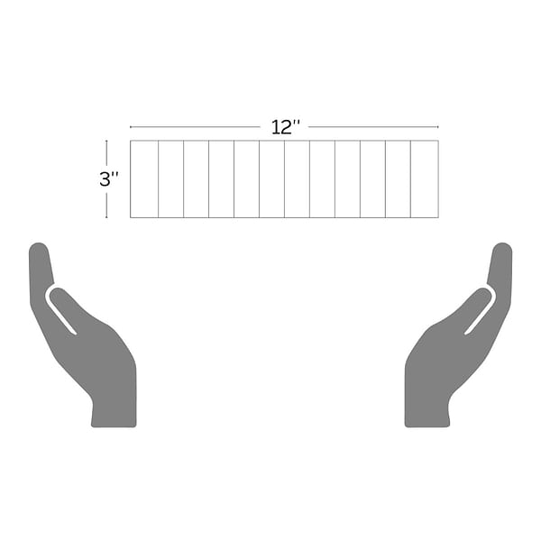 Speak Matter Gray Blue 3x12 Matte Porcelain Tile