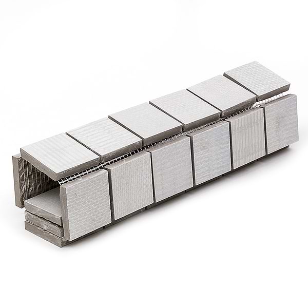 Organic Rug 2x2 Ice Mosaic Porcleain Tile