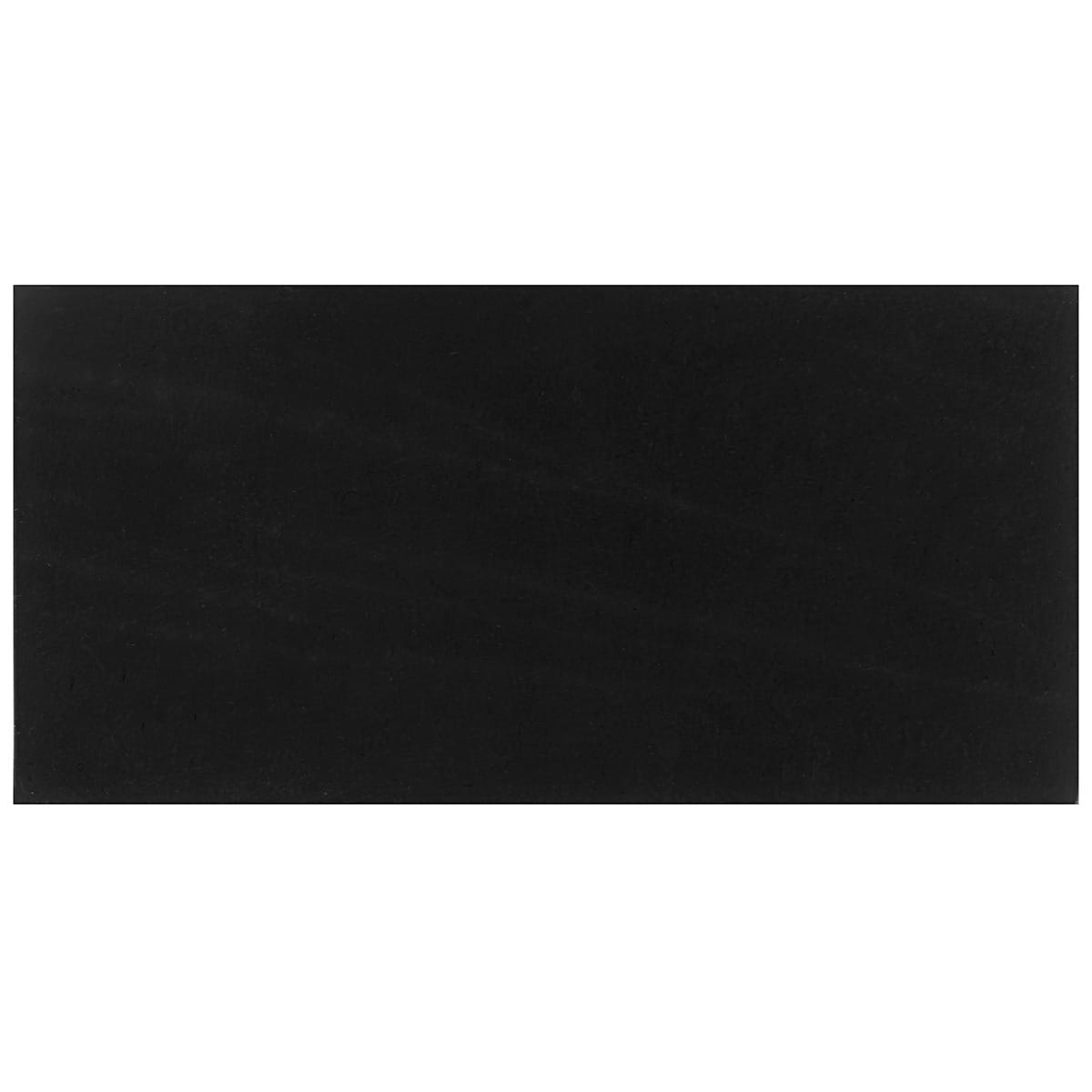 Nero Marquina Black 3x6 Honed Marble Subway Tile