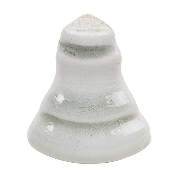 Baroque Glass Crackled Outside Grigio Corner for Chair Rail; in Gray Crackled Glass; for Backsplash, Bathroom Wall, Kitchen Wall, Wall Tile