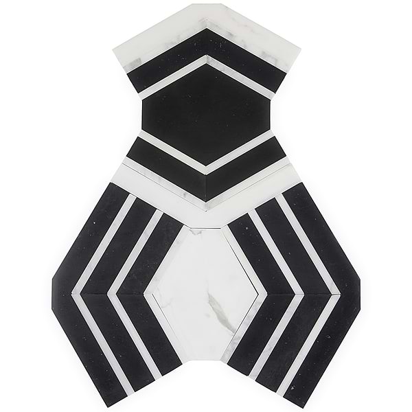 Mezzo Brava Polished Marble Mosaic