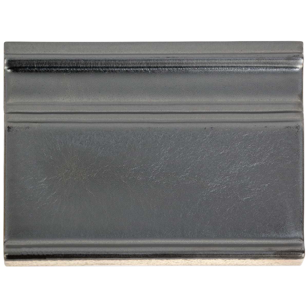 Baroque Glass Gun Metal Base Molding Matte Glass