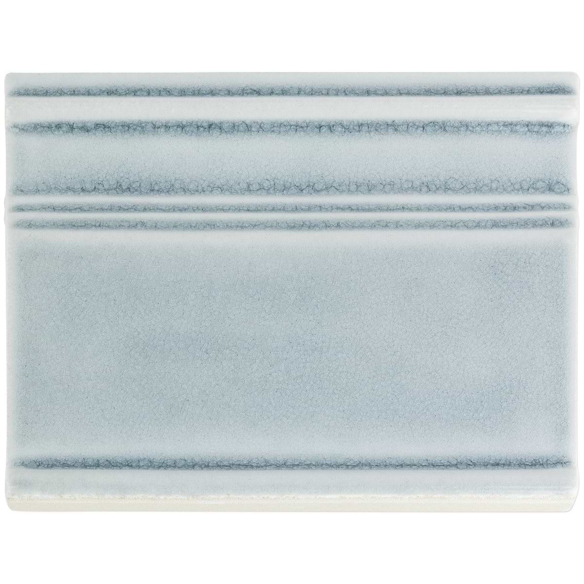 Baroque Glass Crackled Sky Base Molding Polished Glass