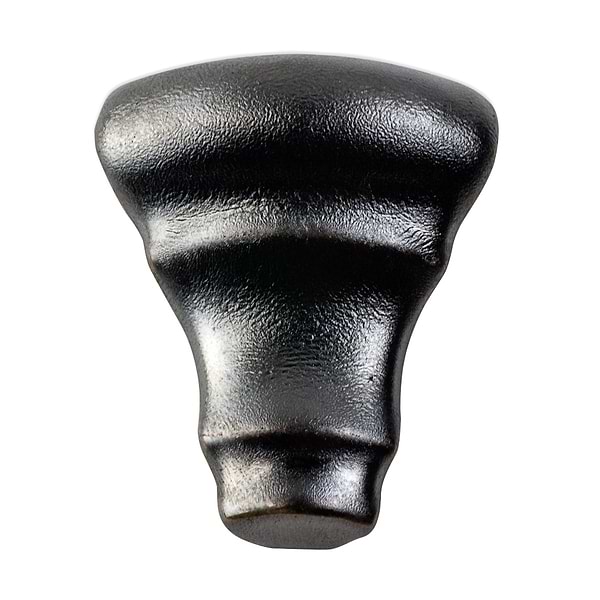 Baroque Glass Outside Gun Metal Corner for Chair Rail; in Metallic Gray Crackled Glass; for Backsplash, Bathroom Wall, Kitchen Wall, Wall Tile