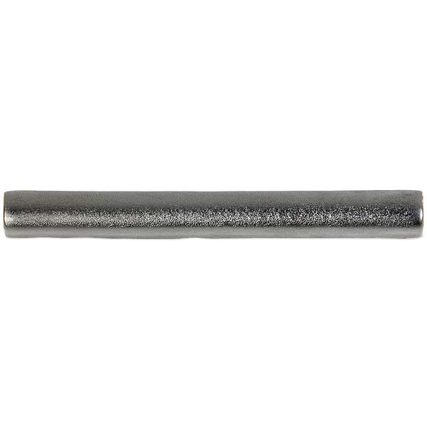 Baroque Glass Pencil Gun Metal; in Metallic Gray Crackled Glass; for Backsplash, Bathroom Wall, Kitchen Wall, Wall Tile; in Style Ideas Art Deco, Classic, Contemporary, Craftsman, Traditional