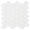 Juniper White 2x3 Fishscale Matte Glass Mosaic Tile