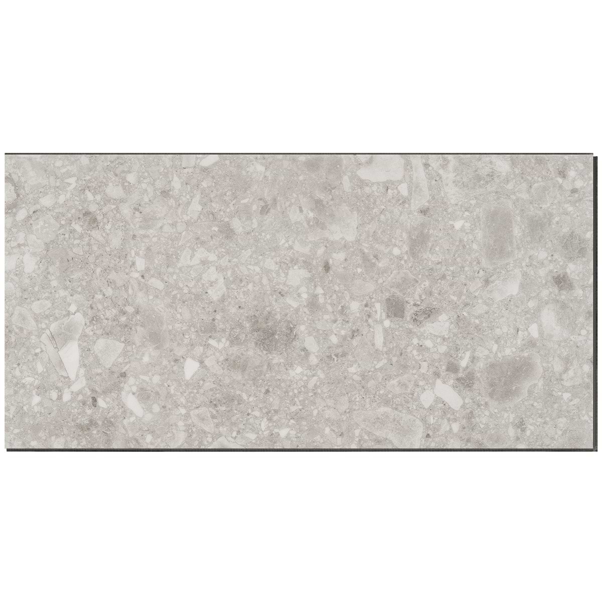 Norr LVT Gray 12x24 - 5.0mm/20mil Wear Layer - Rigid Core Click Matte Luxury Vinyl