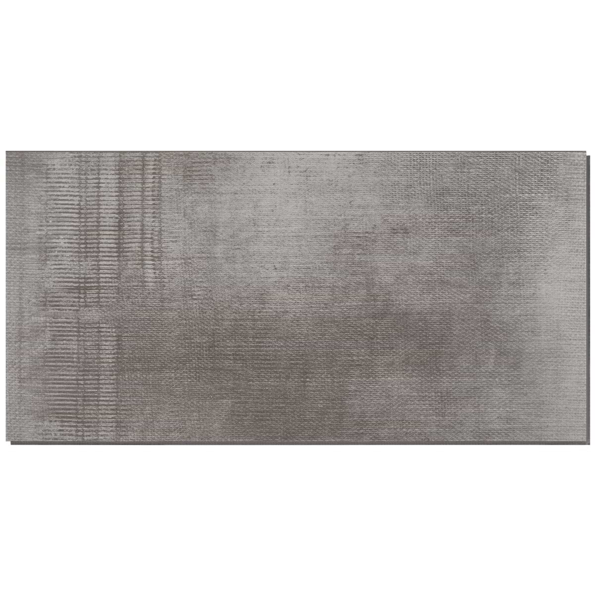 Organic Rug LVT Dark 12x24  - 5.0mm/20mil Wear Layer - Rigid Core Click Matte Luxury Vinyl