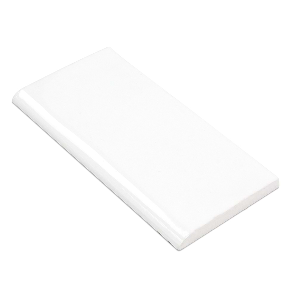 Masia 3x6 Bullnose Blanco 
