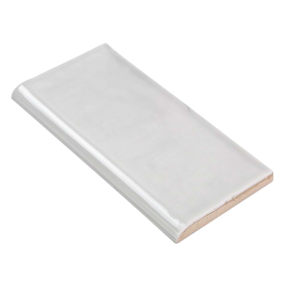 Masia 3x6 Bullnose Gris Claro 