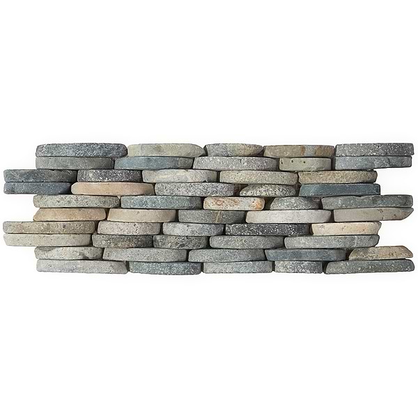 Nature Sumatra Stacked Pebble Mosaic