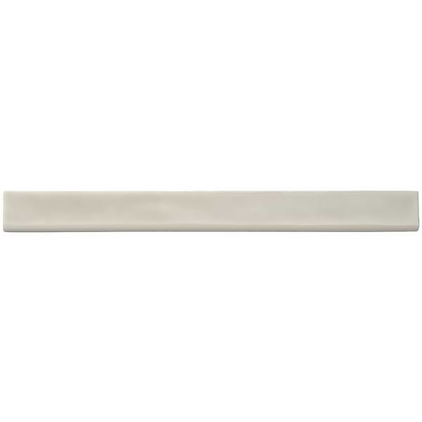 Newport 2x20 Bullnose Fog; in Beige White Body; for Backsplash, Bathroom Wall, Shower Wall