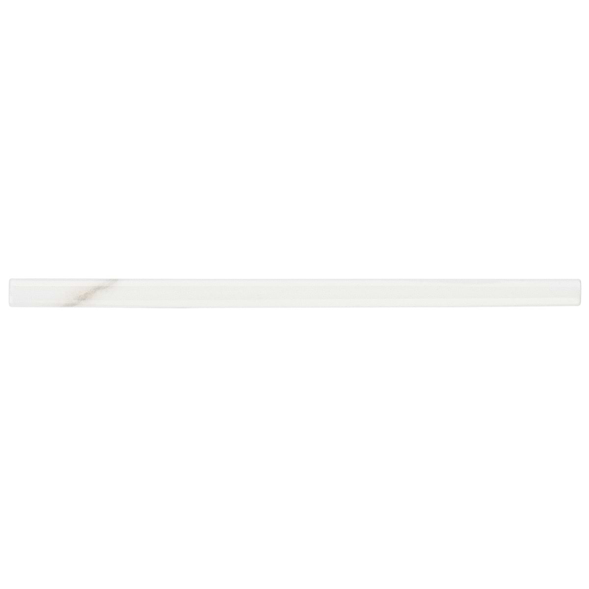 Ducale Calacatta ¼ Round Matte Ceramic Bullnose 