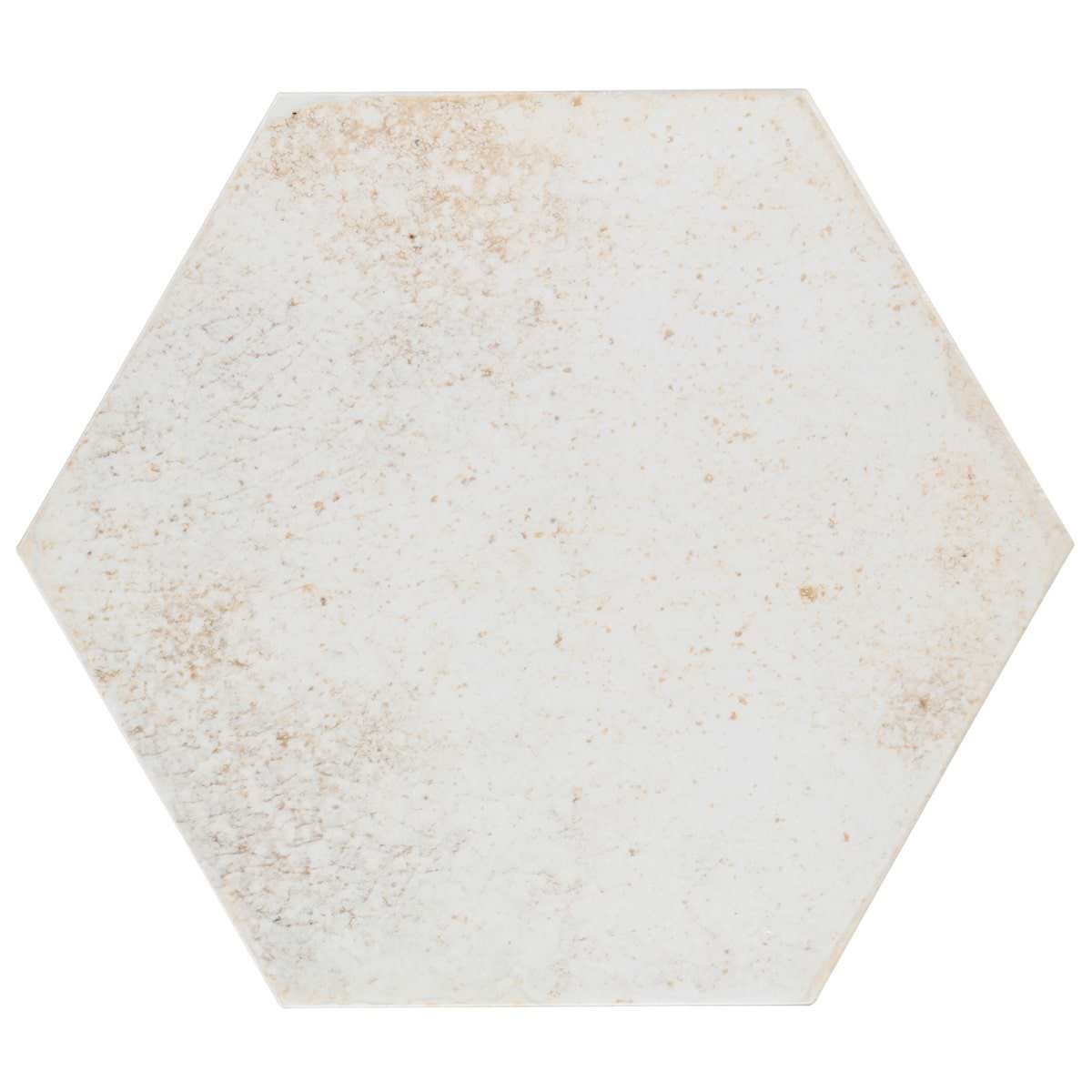 Oken White 9" Hexagon 