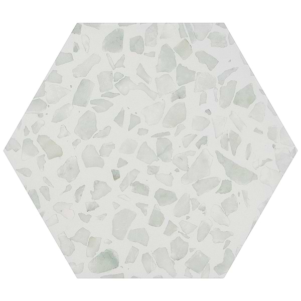 Riazza Hex Green Matte Porcelain