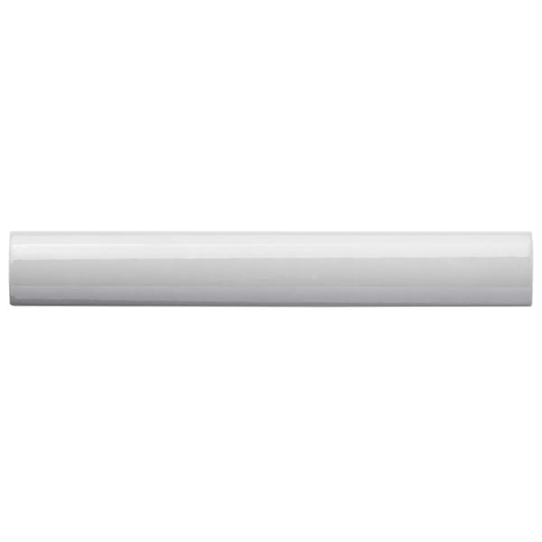 Market Street Light Gray 1/4 Round Bullnose; in Light Gray Porcelain; for Backsplash, Bathroom Wall, Kitchen Wall, Outdoor Wall, Pool Tile, Shower Wall, Wall Tile; in Style Ideas Art Deco, Beach, Classic, Contemporary, Cottage, Farmhouse, Industrial, Modern, Traditional, Transitional