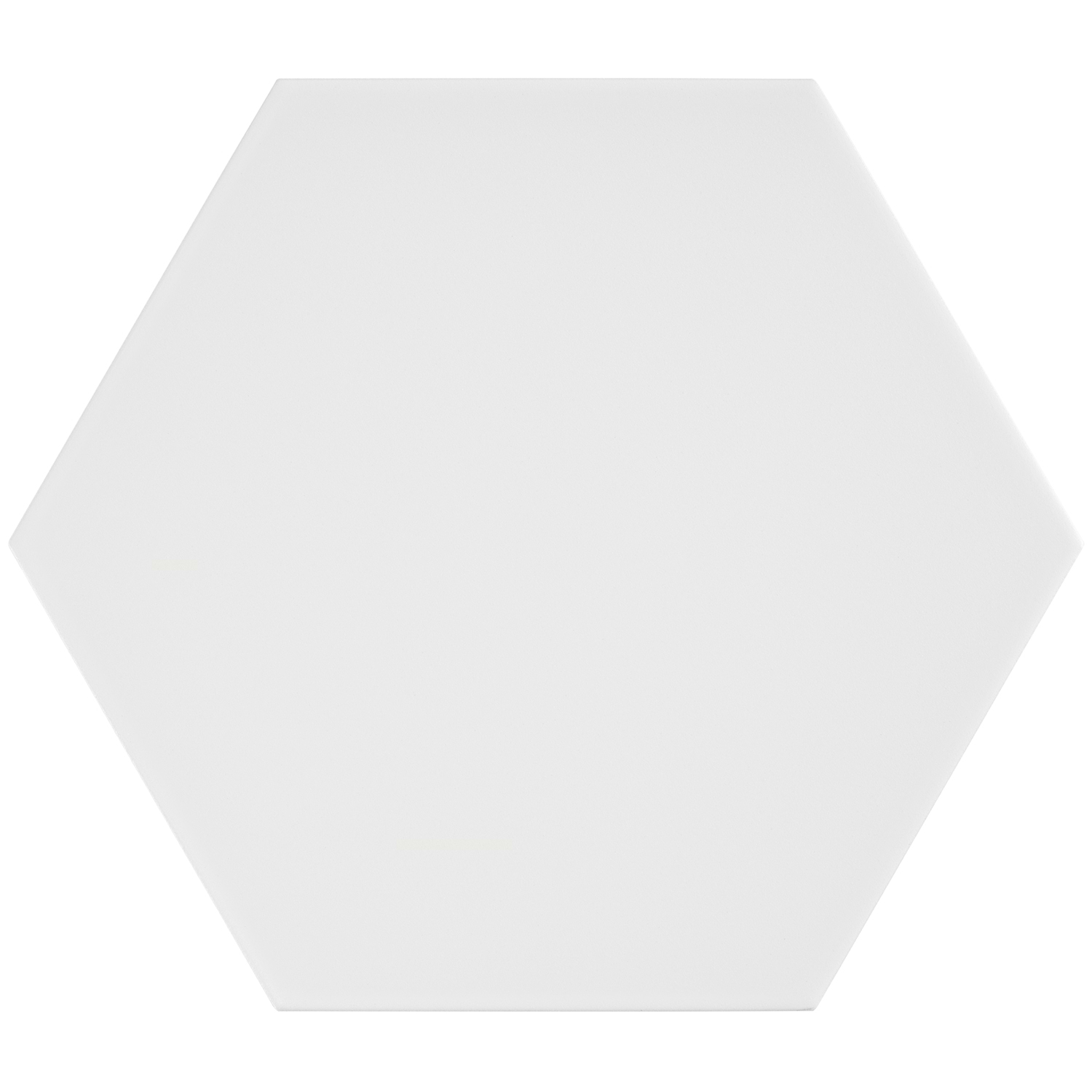 Aries 2.0 Blanco 8" Hex Matte Porcelain