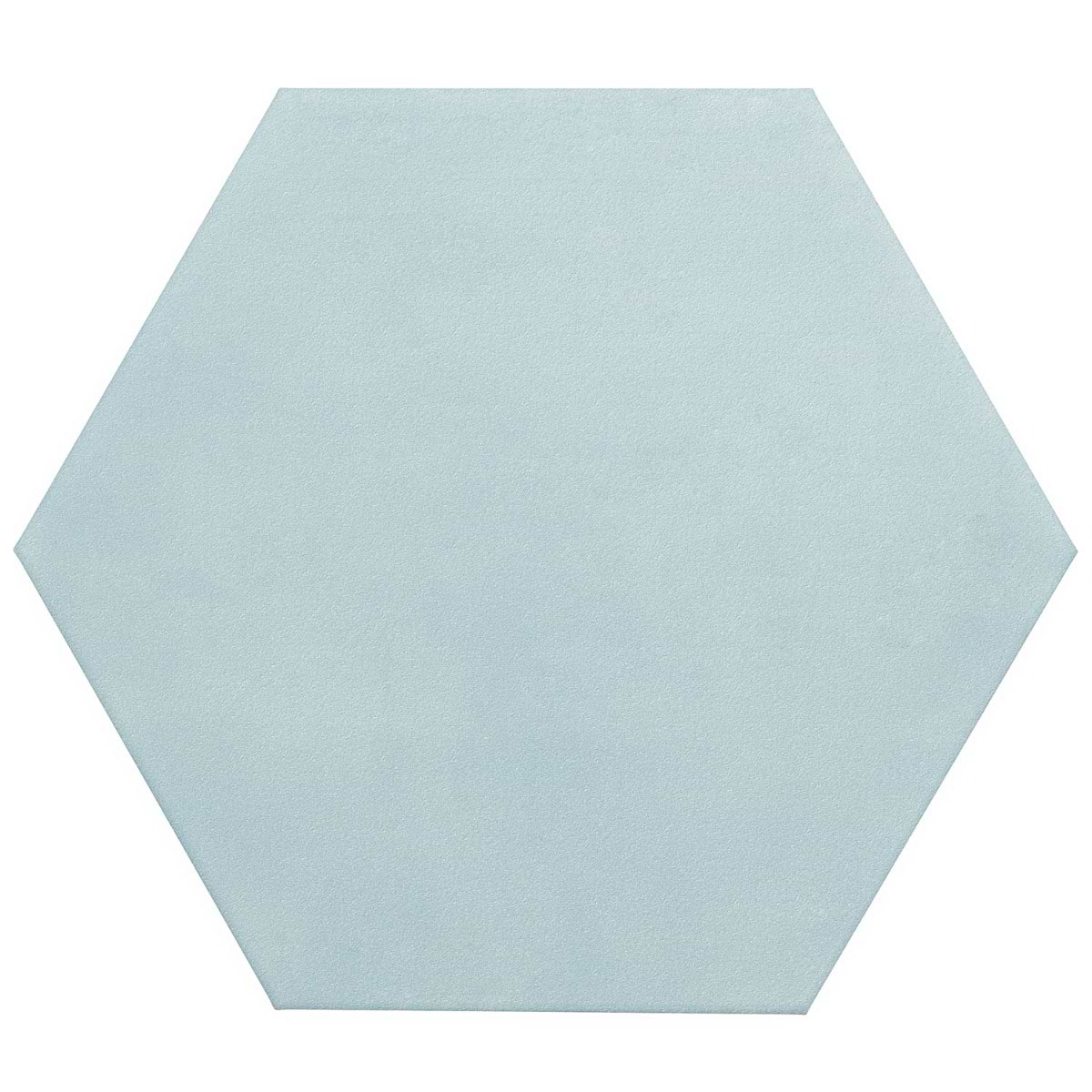 Aries 2.0 Turquoise 8" Hex Matte Porcelain