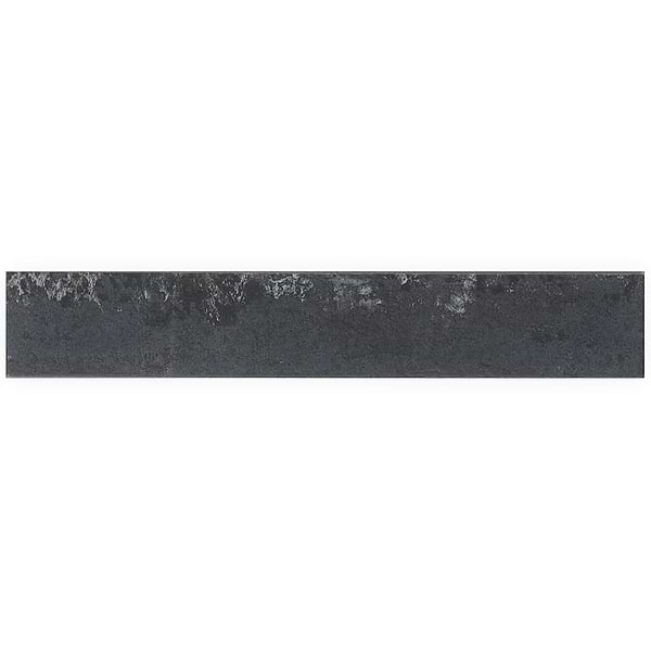 Close Out-Artile Black Gold 2x14 Matte Porcelain Tile