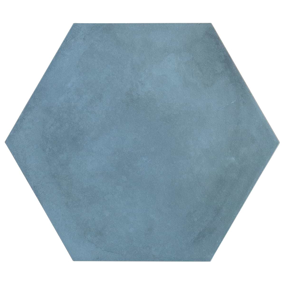 Banza Blue Ocean 8" Hexagon Matte Porcelain Tile