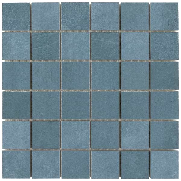 Blacksmith Indio Blue 2x2 Matte Porcelain Mosaic Tile